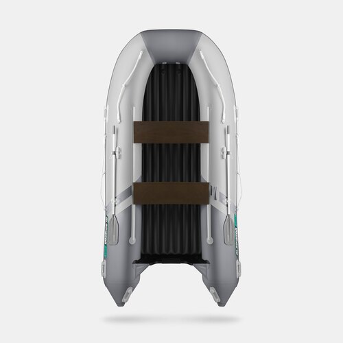 Надувная лодка GLADIATOR E380S светло/темно-серый