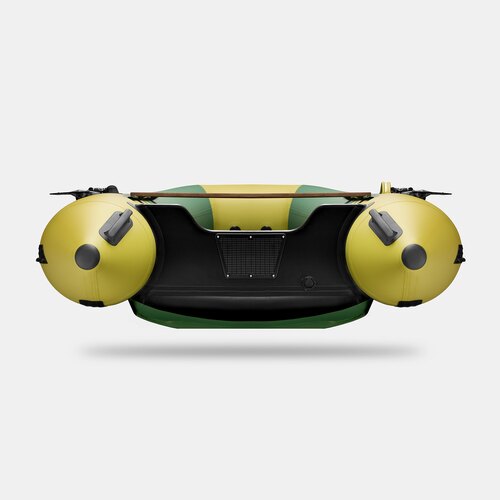 Надувная лодка GLADIATOR E330S зелено-оливковый