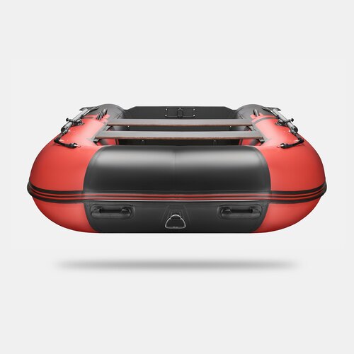 Надувная лодка GLADIATOR E450S JET красно-черный